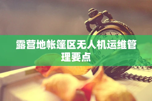 露营地帐篷区无人机运维管理要点