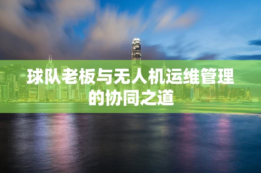 球队老板与无人机运维管理的协同之道