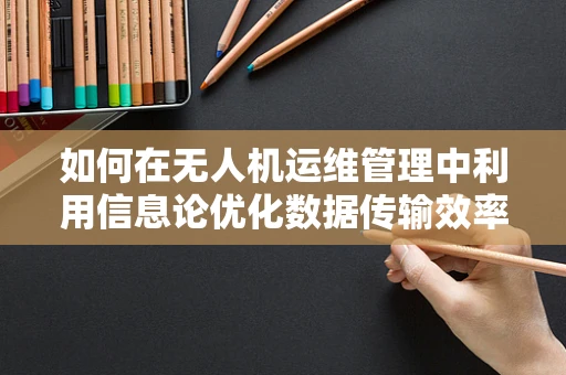 如何在无人机运维管理中利用信息论优化数据传输效率？