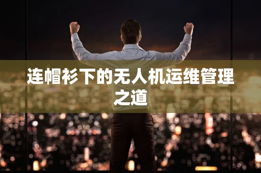 连帽衫下的无人机运维管理之道