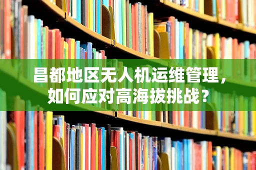 昌都地区无人机运维管理，如何应对高海拔挑战？