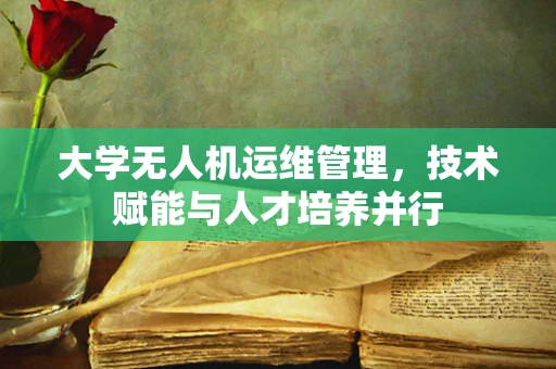 大学无人机运维管理，技术赋能与人才培养并行