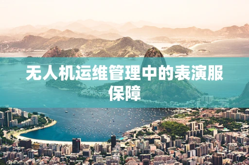 无人机运维管理中的表演服保障