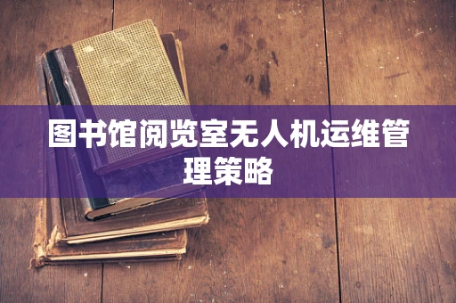 图书馆阅览室无人机运维管理策略