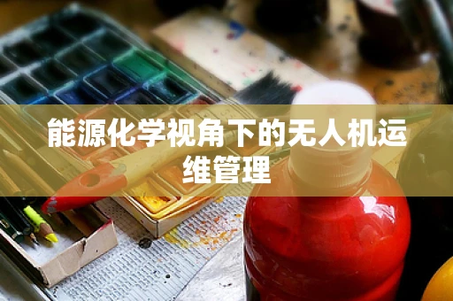 能源化学视角下的无人机运维管理