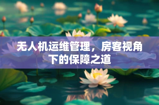 无人机运维管理，房客视角下的保障之道