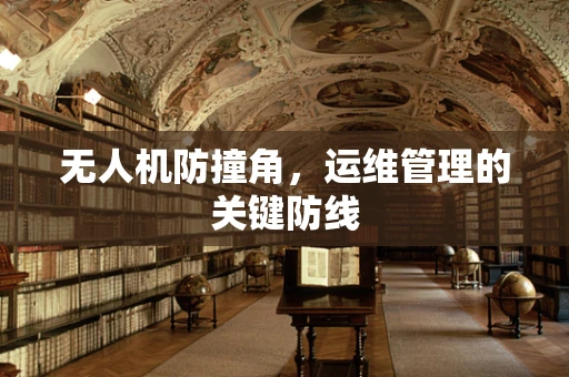 无人机防撞角，运维管理的关键防线