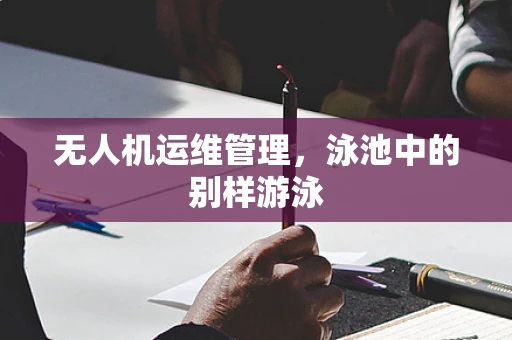 无人机运维管理，泳池中的别样游泳