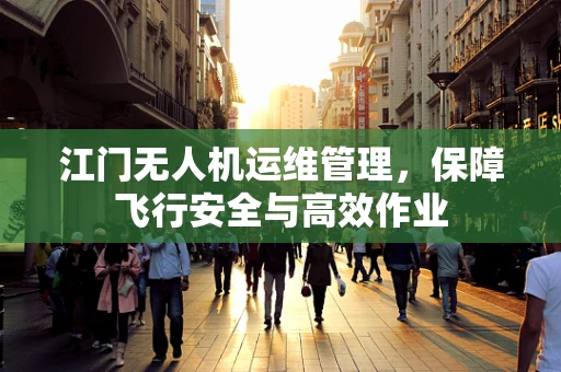江门无人机运维管理，保障飞行安全与高效作业