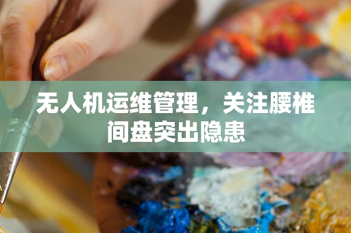 无人机运维管理，关注腰椎间盘突出隐患