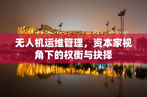 无人机运维管理，资本家视角下的权衡与抉择