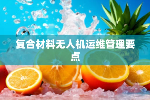 复合材料无人机运维管理要点