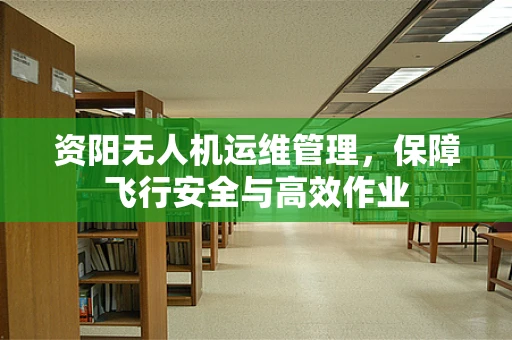 资阳无人机运维管理，保障飞行安全与高效作业