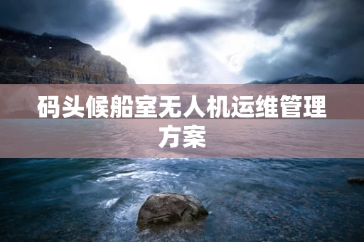 码头候船室无人机运维管理方案