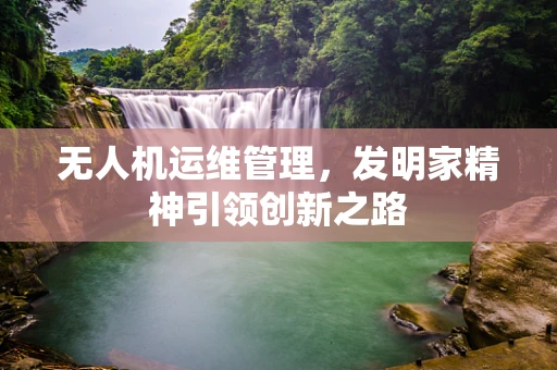 无人机运维管理，发明家精神引领创新之路