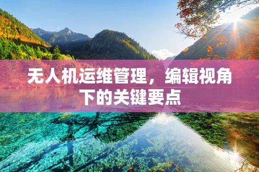 无人机运维管理，编辑视角下的关键要点