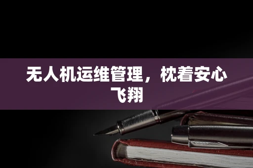 无人机运维管理，枕着安心飞翔