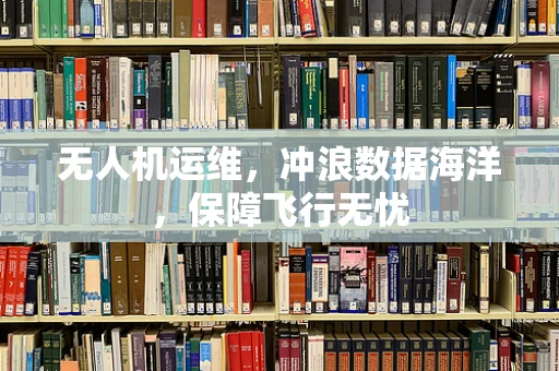 无人机运维，冲浪数据海洋，保障飞行无忧