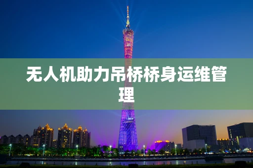 无人机助力吊桥桥身运维管理
