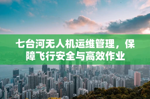 七台河无人机运维管理，保障飞行安全与高效作业