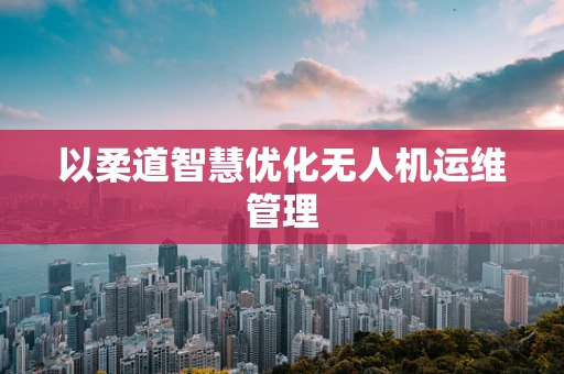 以柔道智慧优化无人机运维管理