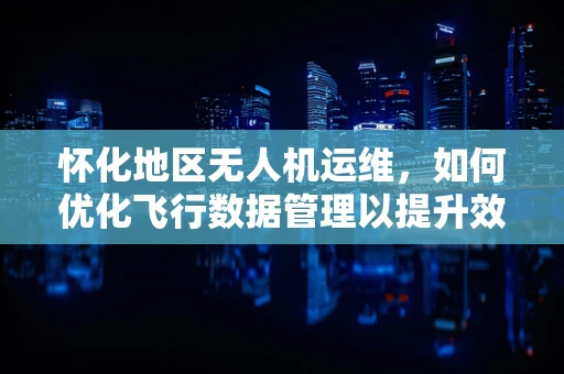 怀化地区无人机运维，如何优化飞行数据管理以提升效率？