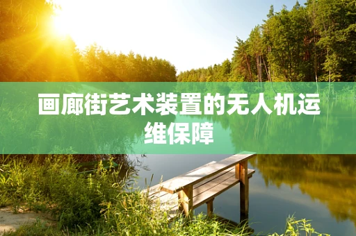 画廊街艺术装置的无人机运维保障