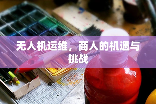 无人机运维，商人的机遇与挑战