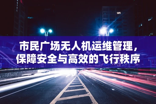 市民广场无人机运维管理，保障安全与高效的飞行秩序