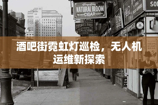 酒吧街霓虹灯巡检，无人机运维新探索