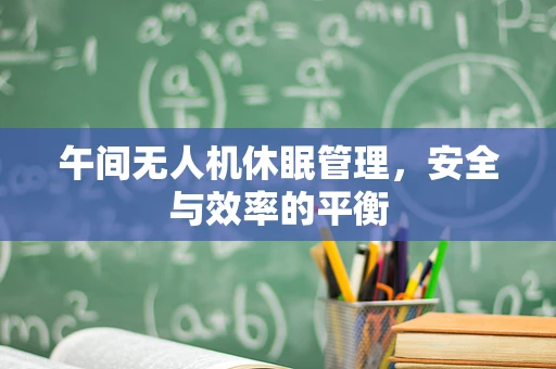 午间无人机休眠管理，安全与效率的平衡