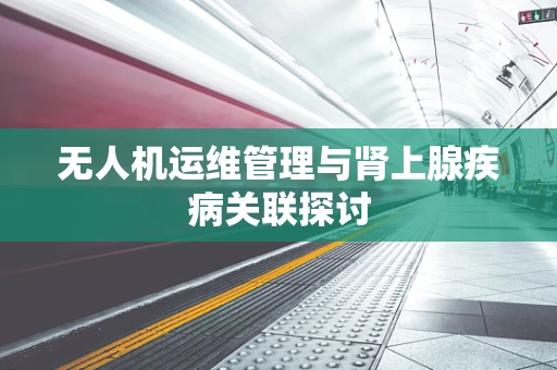 无人机运维管理与肾上腺疾病关联探讨