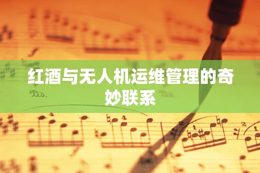 红酒与无人机运维管理的奇妙联系