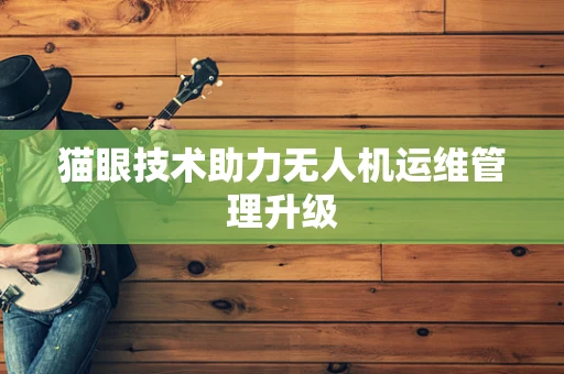 猫眼技术助力无人机运维管理升级