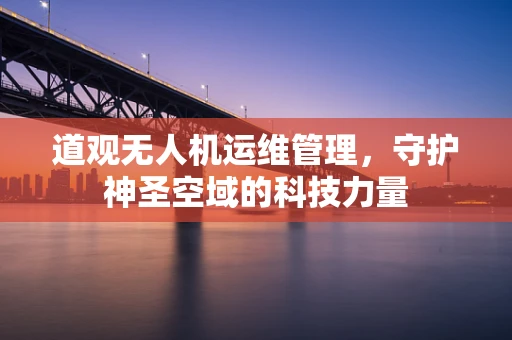 道观无人机运维管理，守护神圣空域的科技力量