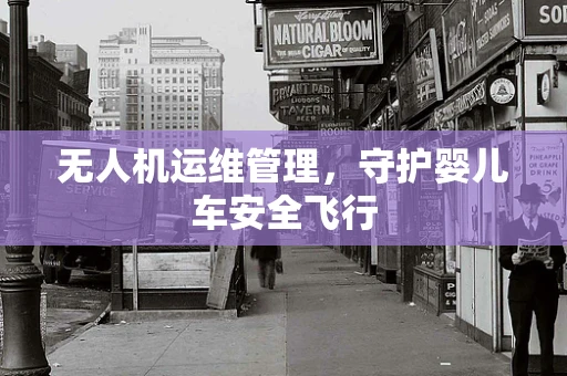 无人机运维管理，守护婴儿车安全飞行