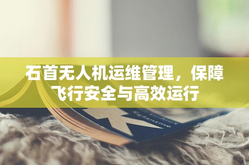 石首无人机运维管理，保障飞行安全与高效运行