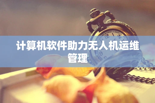 计算机软件助力无人机运维管理
