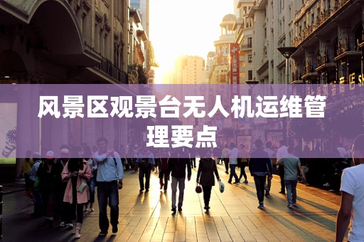 风景区观景台无人机运维管理要点