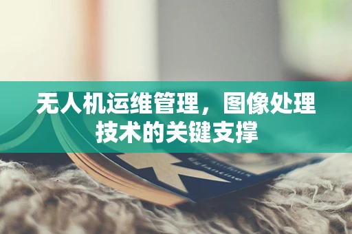 无人机运维管理，图像处理技术的关键支撑