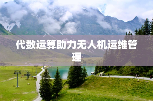 代数运算助力无人机运维管理