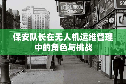 保安队长在无人机运维管理中的角色与挑战