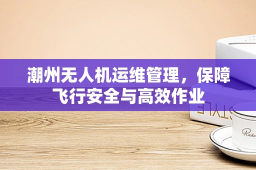 潮州无人机运维管理，保障飞行安全与高效作业