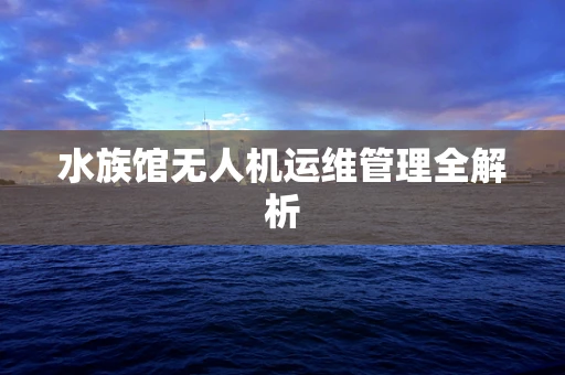 水族馆无人机运维管理全解析