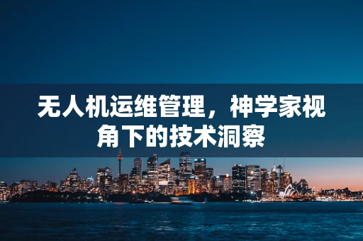 无人机运维管理，神学家视角下的技术洞察