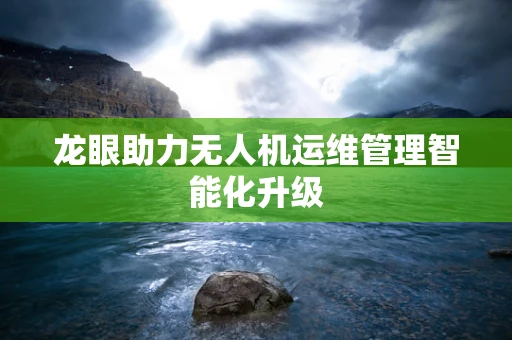 龙眼助力无人机运维管理智能化升级