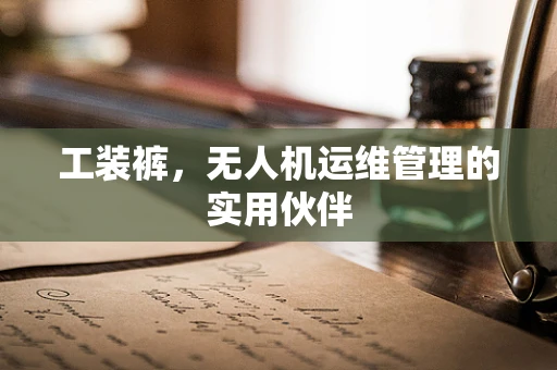 工装裤，无人机运维管理的实用伙伴
