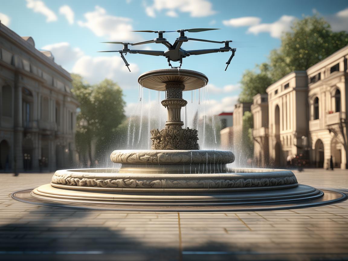 广场喷泉区域无人机运维管理要点