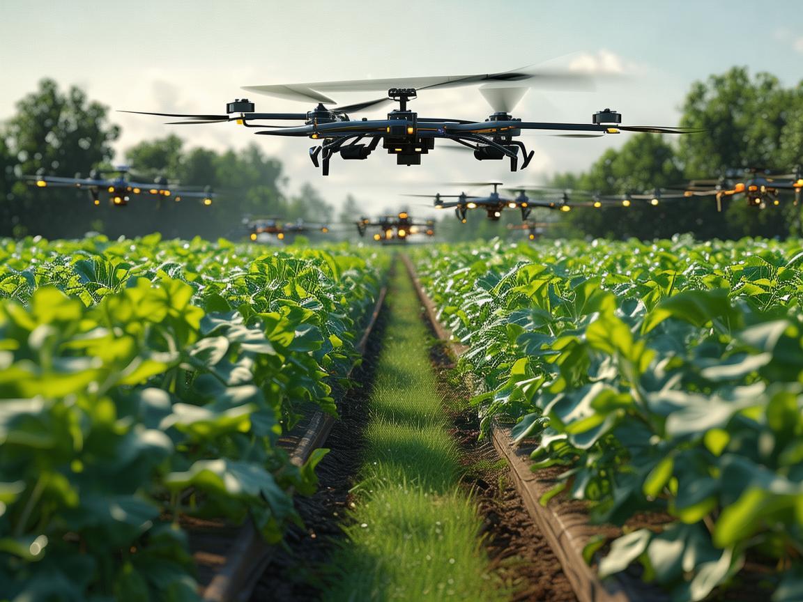 香瓜种植中的无人机运维管理 香瓜种植中的无人机运维管理