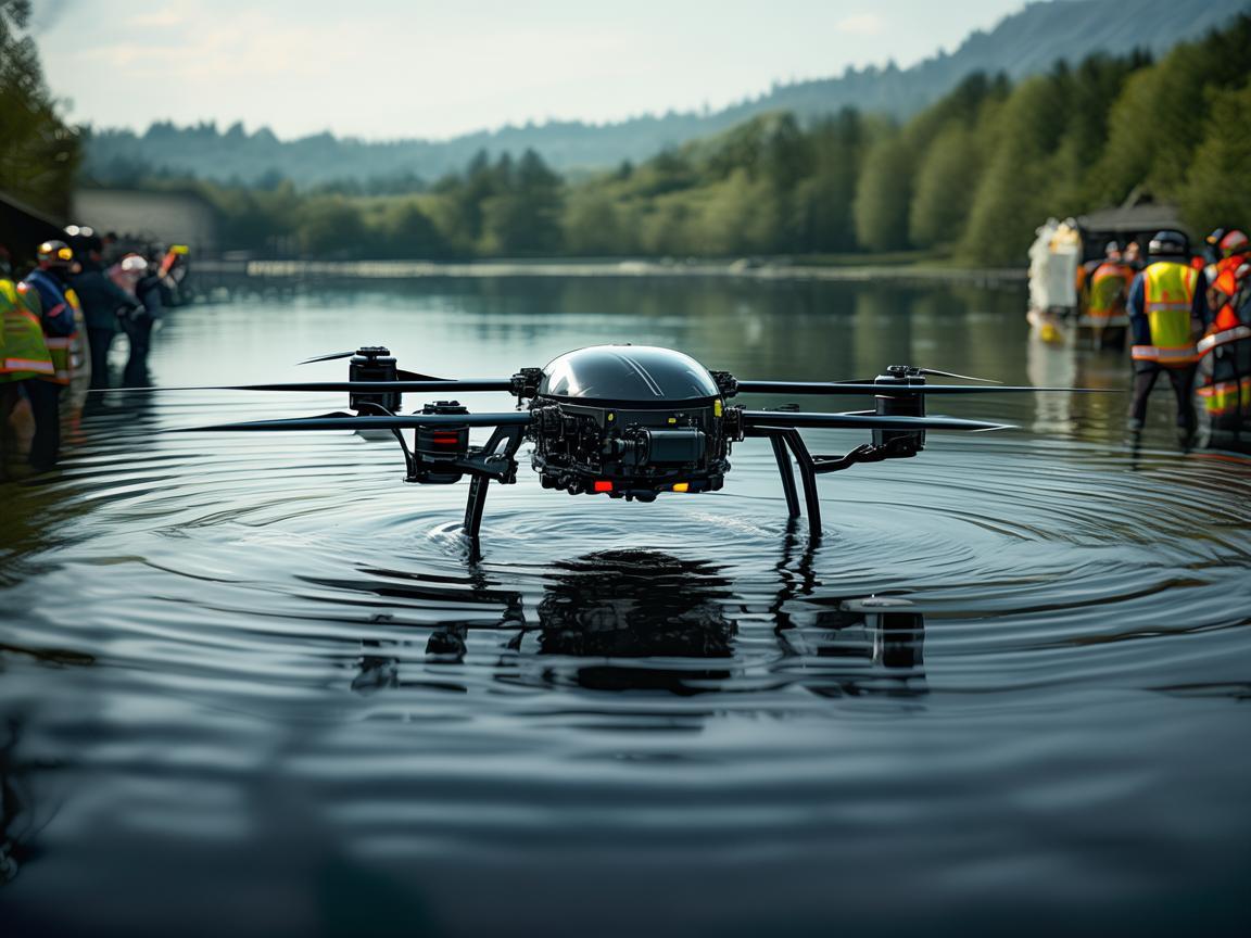 无人机运维管理，严防溺水风险